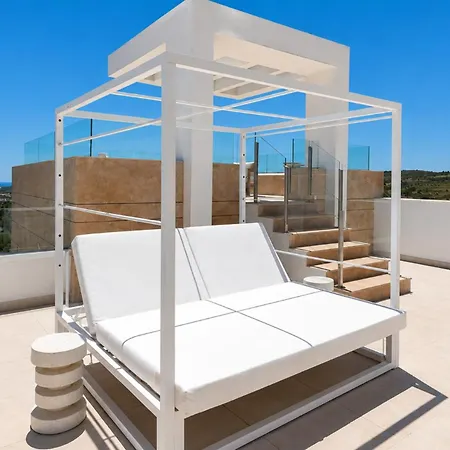 Luxury Modern With Private Pool And Rooftop Terrace Εστεπόνα